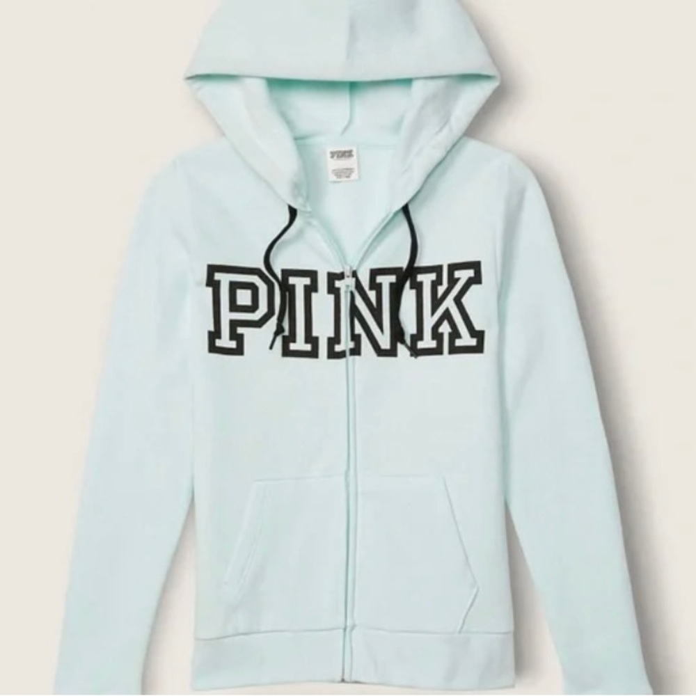 PINK full zip sweatshirt